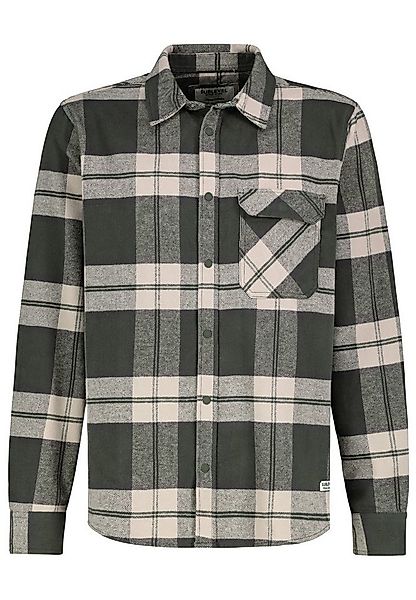 SUBLEVEL Langarmhemd Stylisches Karo-Design mit Brusttasche vorne (1-tlg) H günstig online kaufen