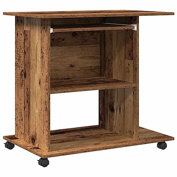 vidaXL Schreibtisch Altholz-Optik 80x50x75 cm Holzwerkstoff 856052 günstig online kaufen