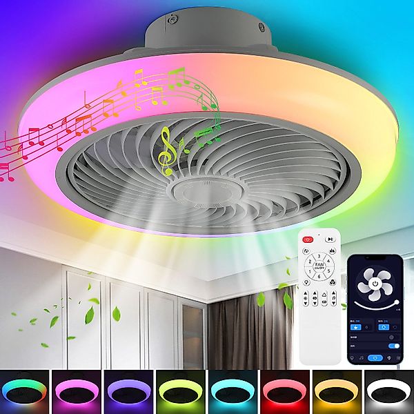 oyajia Deckenleuchte 50W RGB LED Deckenleuchte günstig online kaufen