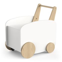 habeig Spielzeugtruhe Spielzeugbox Spielwagen Spielauto MDF günstig online kaufen