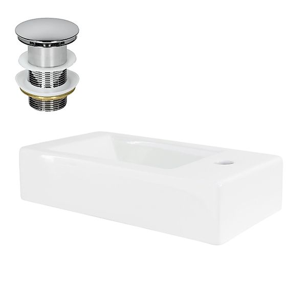 LuxeBath Waschbecken Aufsatzwaschbecken aus Keramik für günstig online kaufen