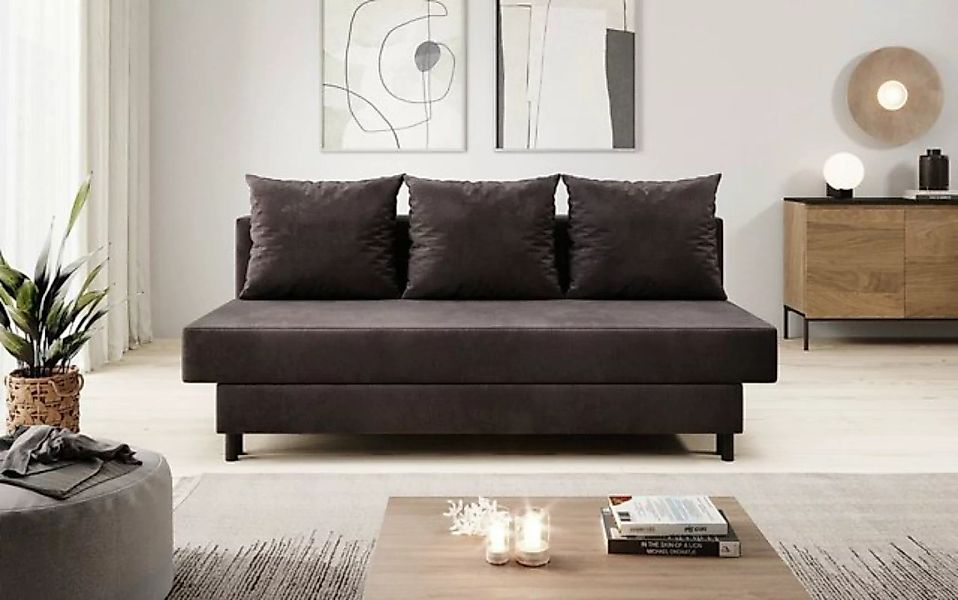 Luxusbetten24 Schlafsofa Designer Sofa Velio, mit Schlaffunktion günstig online kaufen
