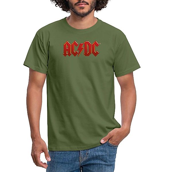 Spreadshirt T-Shirt AC/DC Klassisches Logo Mit günstig online kaufen