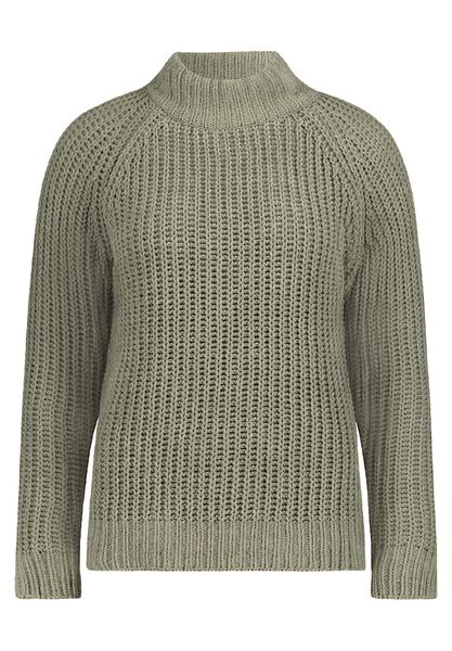 Cartoon Strickpullover Damen Strickpullover mit Stehkragen günstig online kaufen
