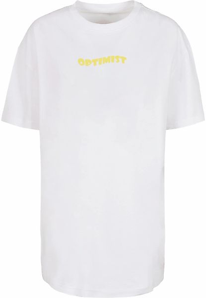 Merchcode T-Shirt "Merchcode Ladies Summer - Optimist Oversized Boyfriend T günstig online kaufen
