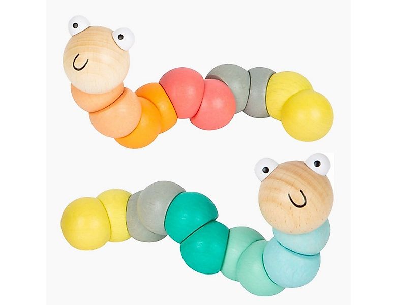 Small Foot Greifspielzeug Drehwurm Pastell 2er Set (Spar Set, 2-tlg., packu günstig online kaufen