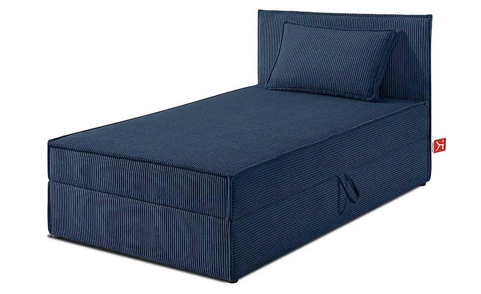 KONSIMO Boxbett mit Stauraum  H2 Roti ¦ blau ¦ Maße (cm): B: 85 H: 89 Bette günstig online kaufen