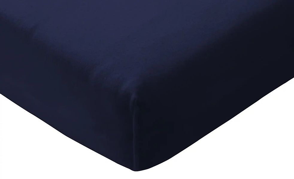 JOOP! Mako-Jersey-Spannbetttuch  JOOP!  ¦ blau ¦ Maße (cm): B: 140 Bettware günstig online kaufen
