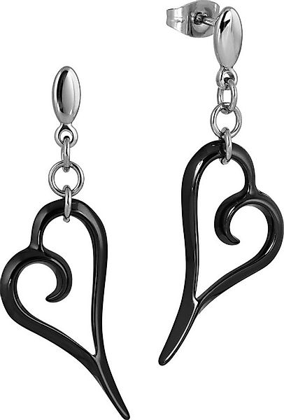 Amello Paar Ohrhänger Amello Ohrringe Edelstahl Keramik (Ohrhänger), Damen günstig online kaufen
