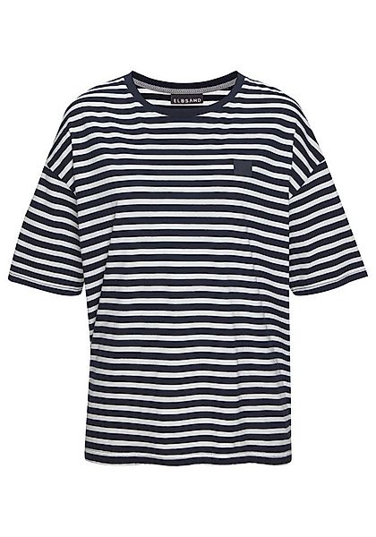 Elbsand T-Shirt mit halblangen Ärmeln uns Streifenoptik günstig online kaufen