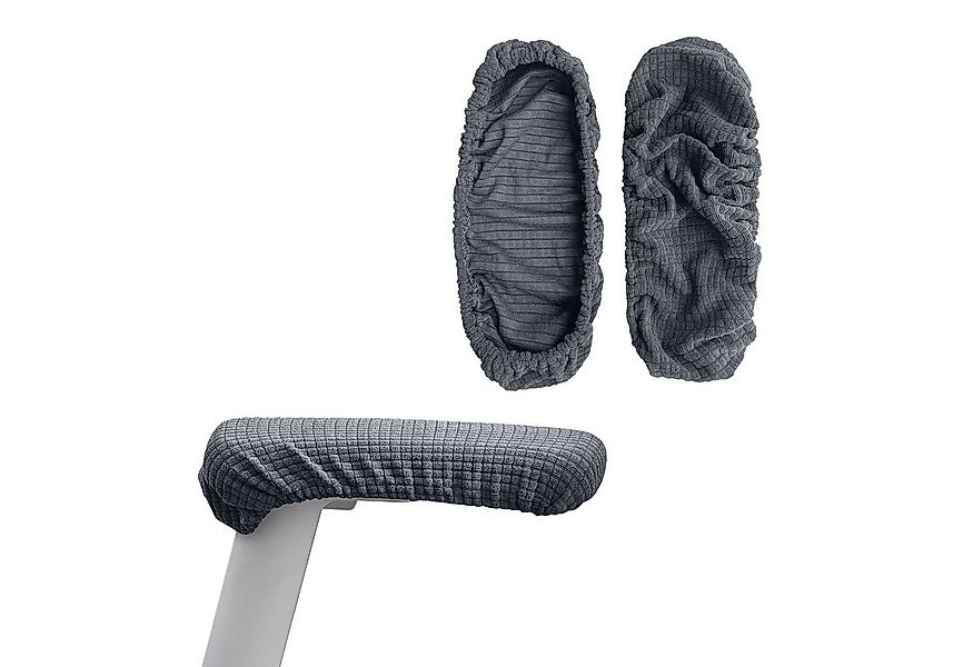 kwmobile Armlehne 2x Hülle für Bürostuhl Armlehne, Bezug Husse Cover - Schu günstig online kaufen