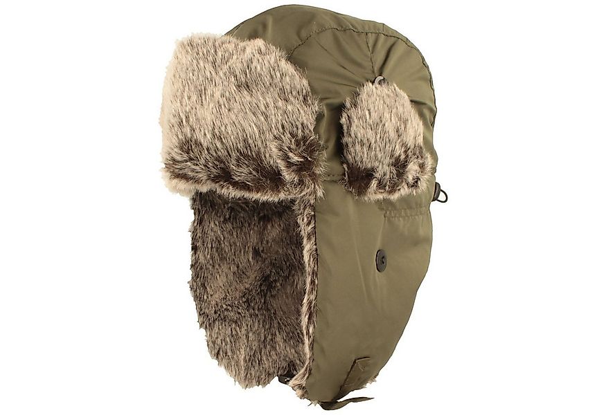 Breiter Schirmmütze Flieger-Mütze mit Webpelz Details günstig online kaufen