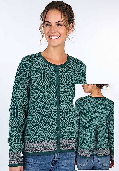 Sorgenfri Sylt Strickjacke Kadir Nordic Kellerfalte am Rücken günstig online kaufen