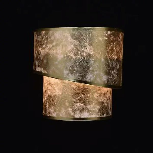 Wandlampe Gold Stoff Modern Flur stylish MAHONIA günstig online kaufen