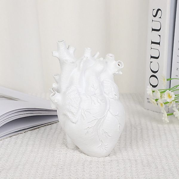 FELIXLEO Dekovase Heart Organ Design Flower günstig online kaufen
