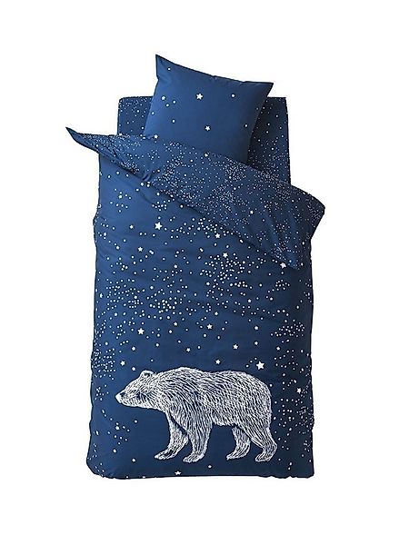 vertbaudet Bettbezug Kinder Bettwäsche-Set POLARSTERN mit Eisbär günstig online kaufen