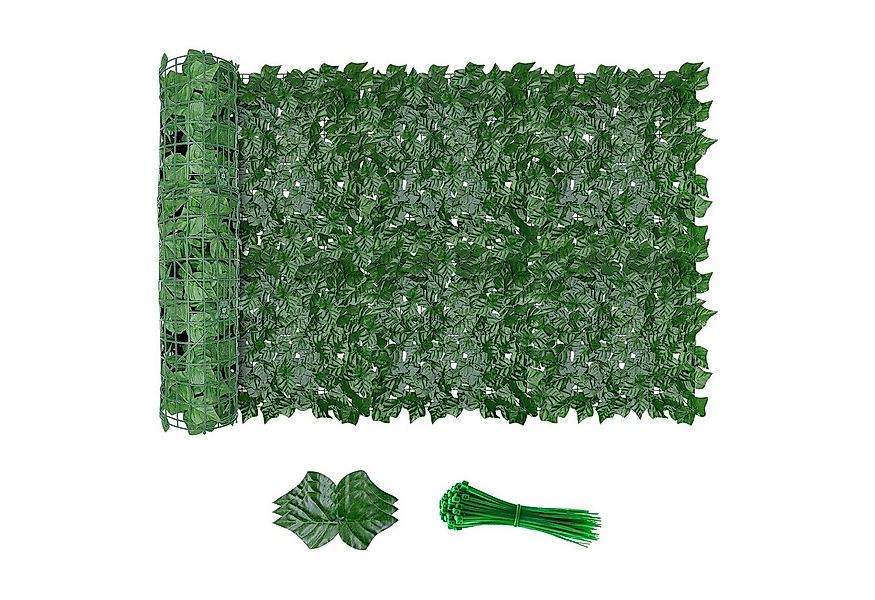 BlingBin Kunsthecken-Sichtschutz Künstliche Efeu Hecke Sichtschutz, Balkon günstig online kaufen