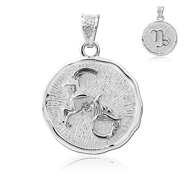 viva-adorno Kettenanhänger Sternzeichenanhänger 925 Silber Sternzeichen Mün günstig online kaufen