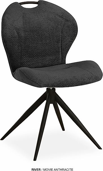 OMG Design Esszimmerstuhl "River" (Set) 2 Stk.Drehstuhl mit auto-return, mi günstig online kaufen