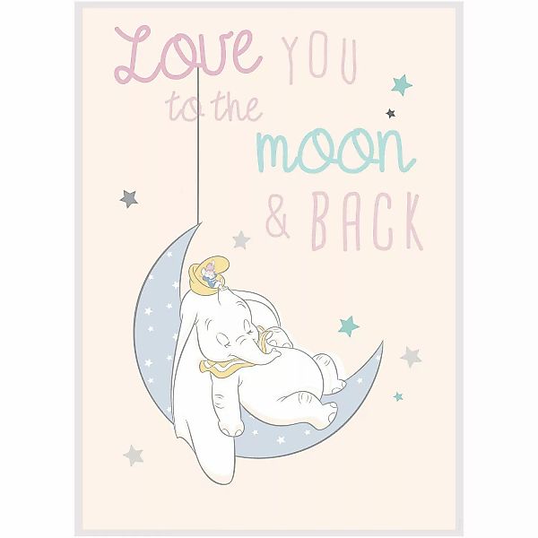 Komar Wandbild Dumbo Moon 40 x 50 cm günstig online kaufen