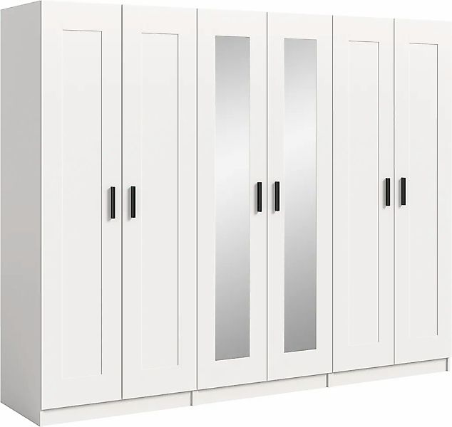 Home affaire Kleiderschrank "Farmsen, TOPSELLER, Schlafzimmerschrank, Garde günstig online kaufen