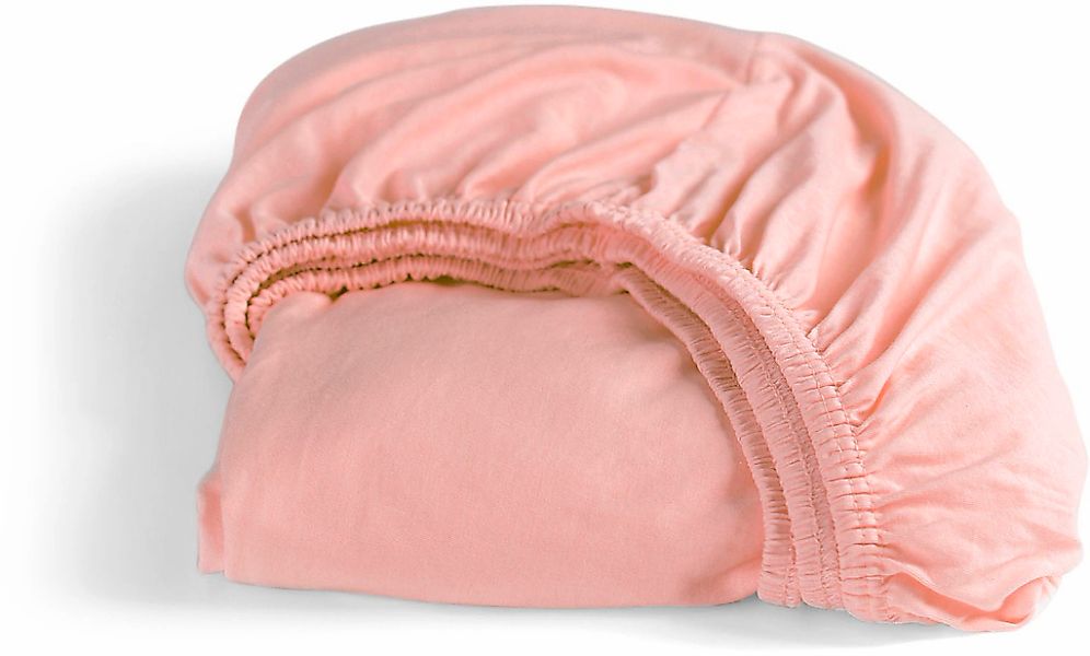 Cinderella Spannbettlaken "Jersey" bügel- und knötchenfrei, bis 25 cm Höhe günstig online kaufen