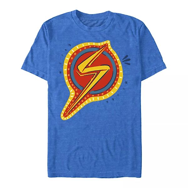 Marvel - Ms. Marvel - Logo Ms. Decorative Symbol - Männer T-Shirt günstig online kaufen
