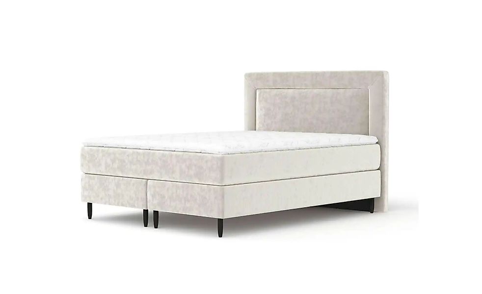 Boxspringbett   ¦ beige ¦ Maße (cm): B: 205 H: 123 Betten > Komfortbetten - günstig online kaufen