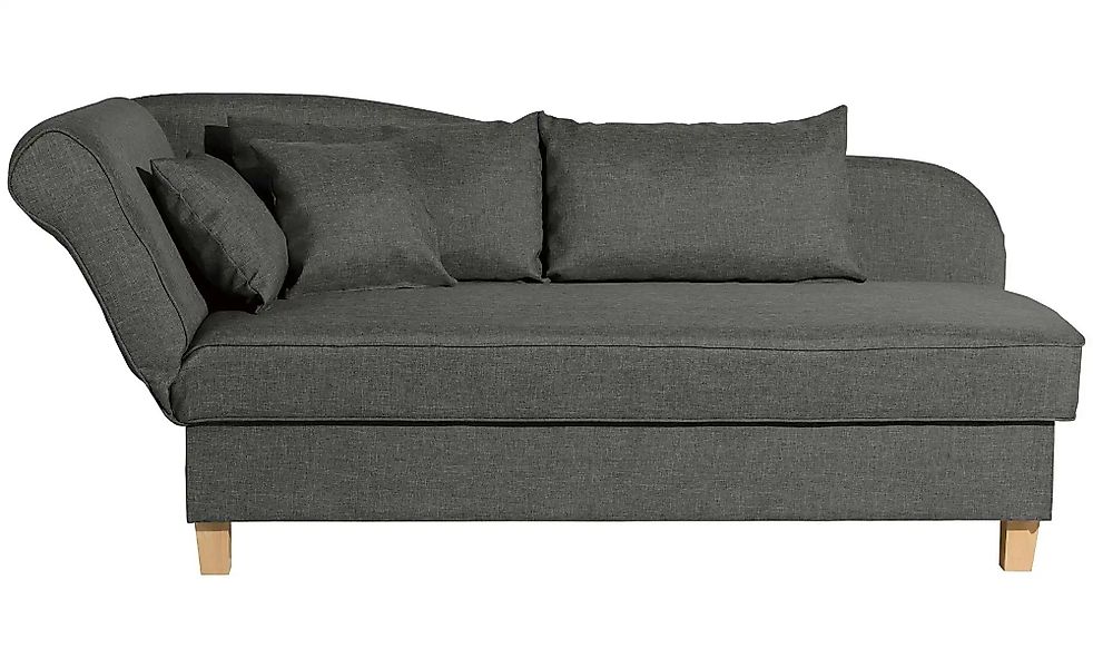 Max Winzer Recamiere  Selma ¦ schwarz ¦ Maße (cm): B: 200 H: 82 Polstermöbe günstig online kaufen