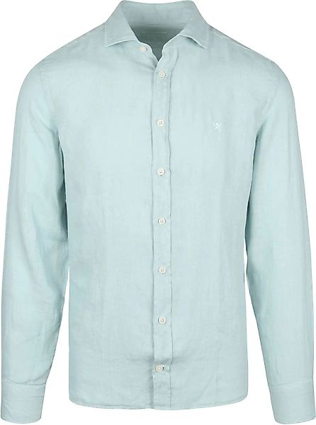 Hackett Hemd Garment Dyed Grün - Größe XL günstig online kaufen