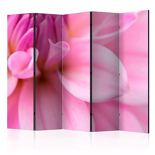 5-teiliges Paravent - Flower Petals - Dahlia Ii [room Dividers] günstig online kaufen