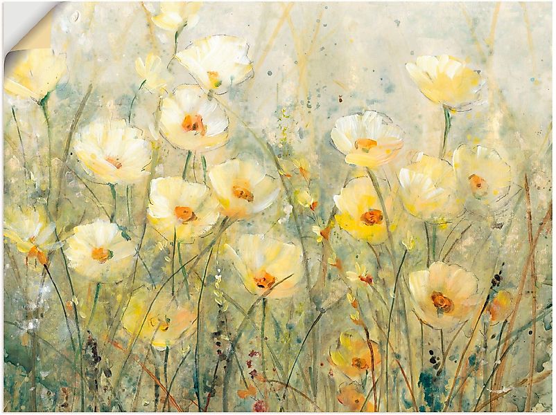 Artland Wandbild Sommer in voller Blüte günstig online kaufen