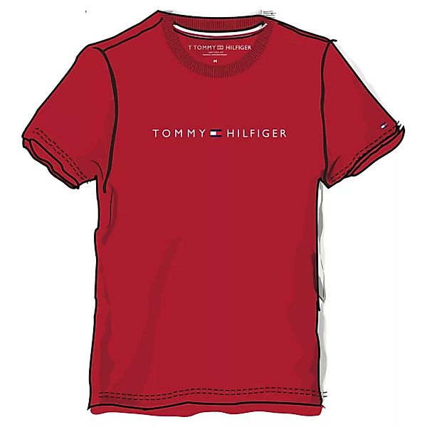 Tommy Hilfiger Underwear Crew Logo T-shirt S Tango Red günstig online kaufen