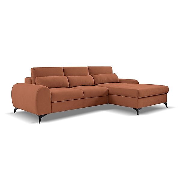 Beautysofa Ecksofa MILAN L, mit Schlaffunktion günstig online kaufen