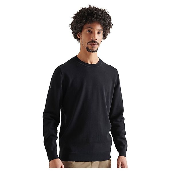 Superdry Cotton Crew Pullover XL Black günstig online kaufen