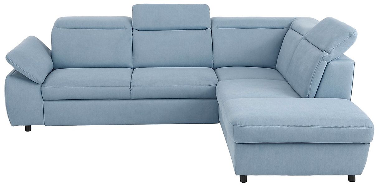 Home affaire Ecksofa »Mauritius L-Form«, mit Ottomane, mit Kopfteil- und Ar günstig online kaufen
