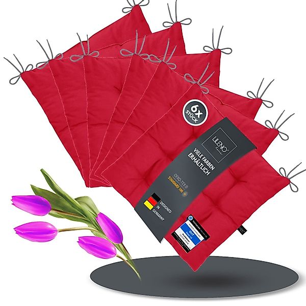 LILENO HOME Stuhlkissen Sitzkissen für Gartenstuhl, günstig online kaufen