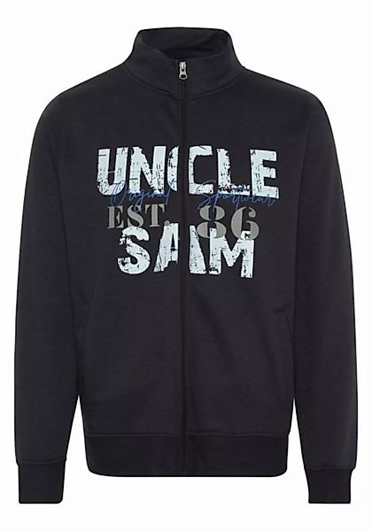 Uncle Sam Sweatjacke im Label-Design günstig online kaufen