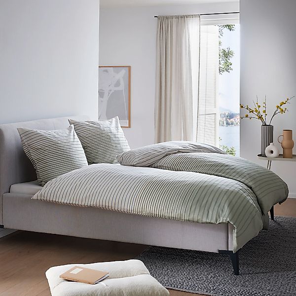 bugatti Bettwäsche "Satinbettwäsche bugatti" 2 Stk. tlg. mit elegantem Farb günstig online kaufen