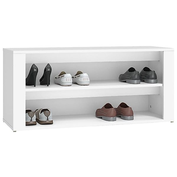 vidaXL Schuhschrank Schuhregal Weiß 100x35x45 cm günstig online kaufen