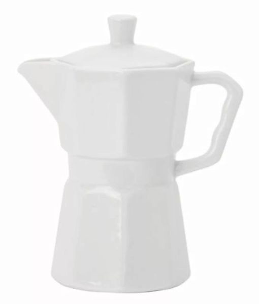 Kaffeekännchen Estetico Quotidiano keramik weiß / Karaffe - 600 ml - Selett günstig online kaufen