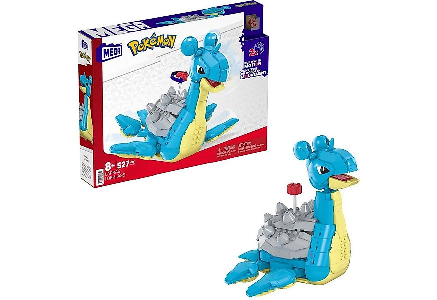 MEGA BLOKS Mattel MEGA Pokémon Lapras Bauspielzeug-Set mit Konstruktionsspi günstig online kaufen