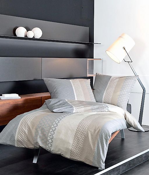 Janine Bettwäsche "Little Star" 2 Stk. mit unterschiedlichen Formen günstig online kaufen