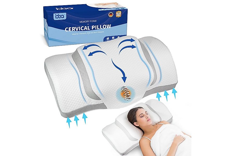 Esun Kopfkissen Memory Foam Kissen, Kopfkissen, Nackenkissen, Seitenschläfe günstig online kaufen