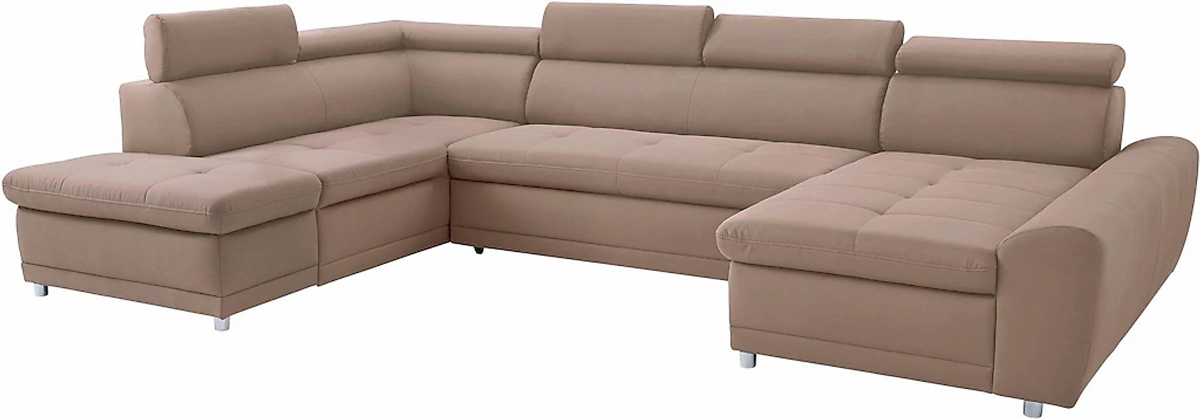 sit&more Wohnlandschaft "Savoni U-Form" wahlweise mit Bettfunktion günstig online kaufen