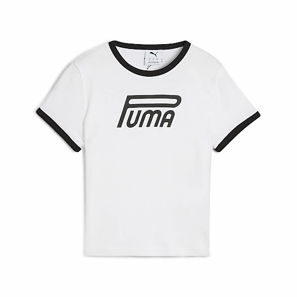 PUMA T-Shirt "FUTURE.PUMA.ARCHIVE Graphic Slim T-Shirt Damen" günstig online kaufen