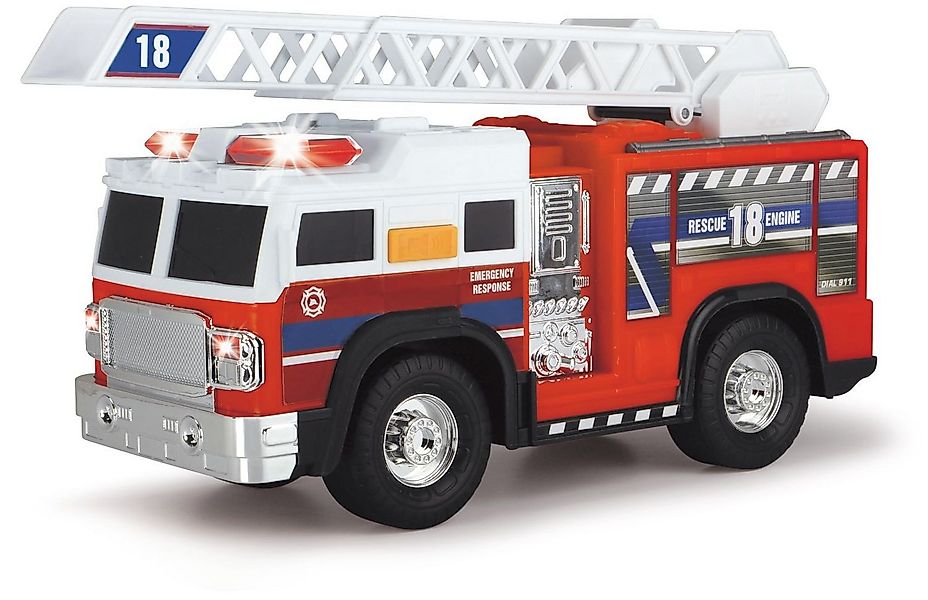 Dickie Toys Spielzeug-Auto Feuerwehrauto 30cm Fire Truck Licht Sound Leiter günstig online kaufen