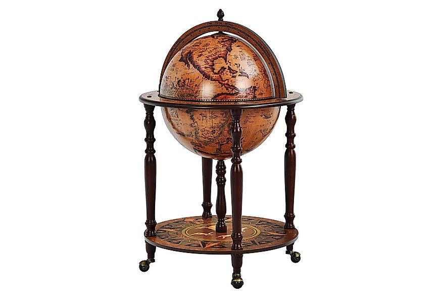 COSTWAY Weinregal Globusbar, Barschrank, mit Rollen & Deckel, für Flaschen günstig online kaufen