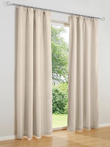 heine home Vorhang Ösen 2 tlg. günstig online kaufen