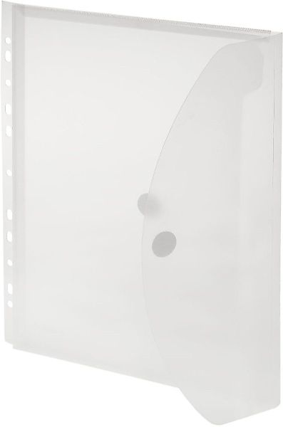 FOLDERSYS Fächermappe Sammelhülle A4 transparent. günstig online kaufen